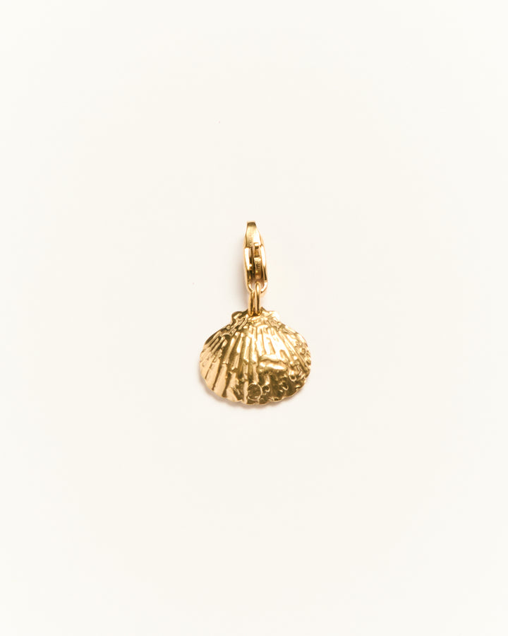 Textured Seashell - Charm