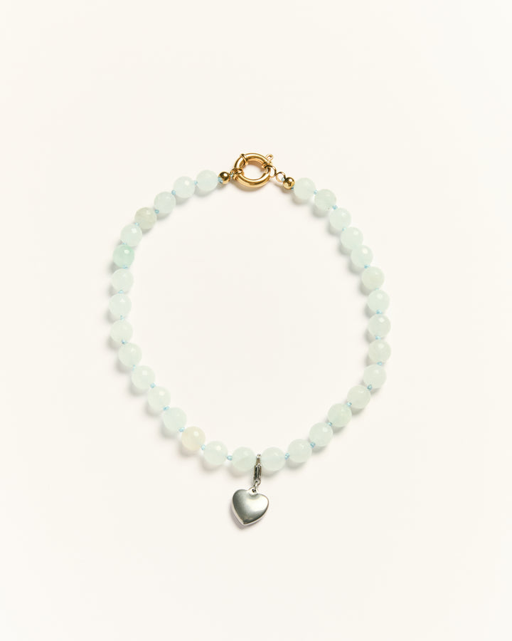 Stainless Heart - Choker & Charms