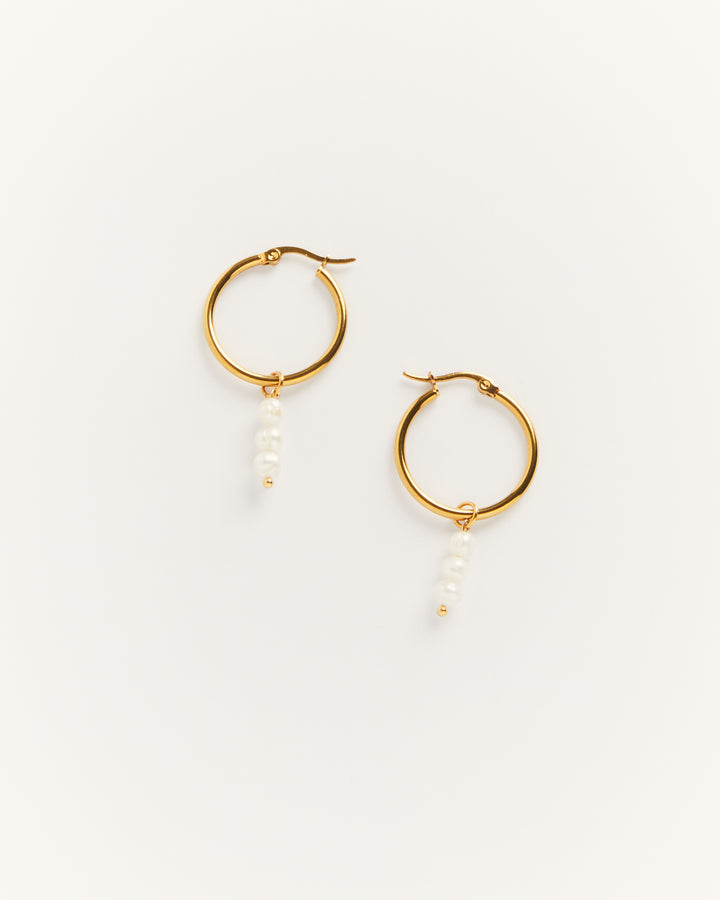 Trinity Hoop Earrings - Palas