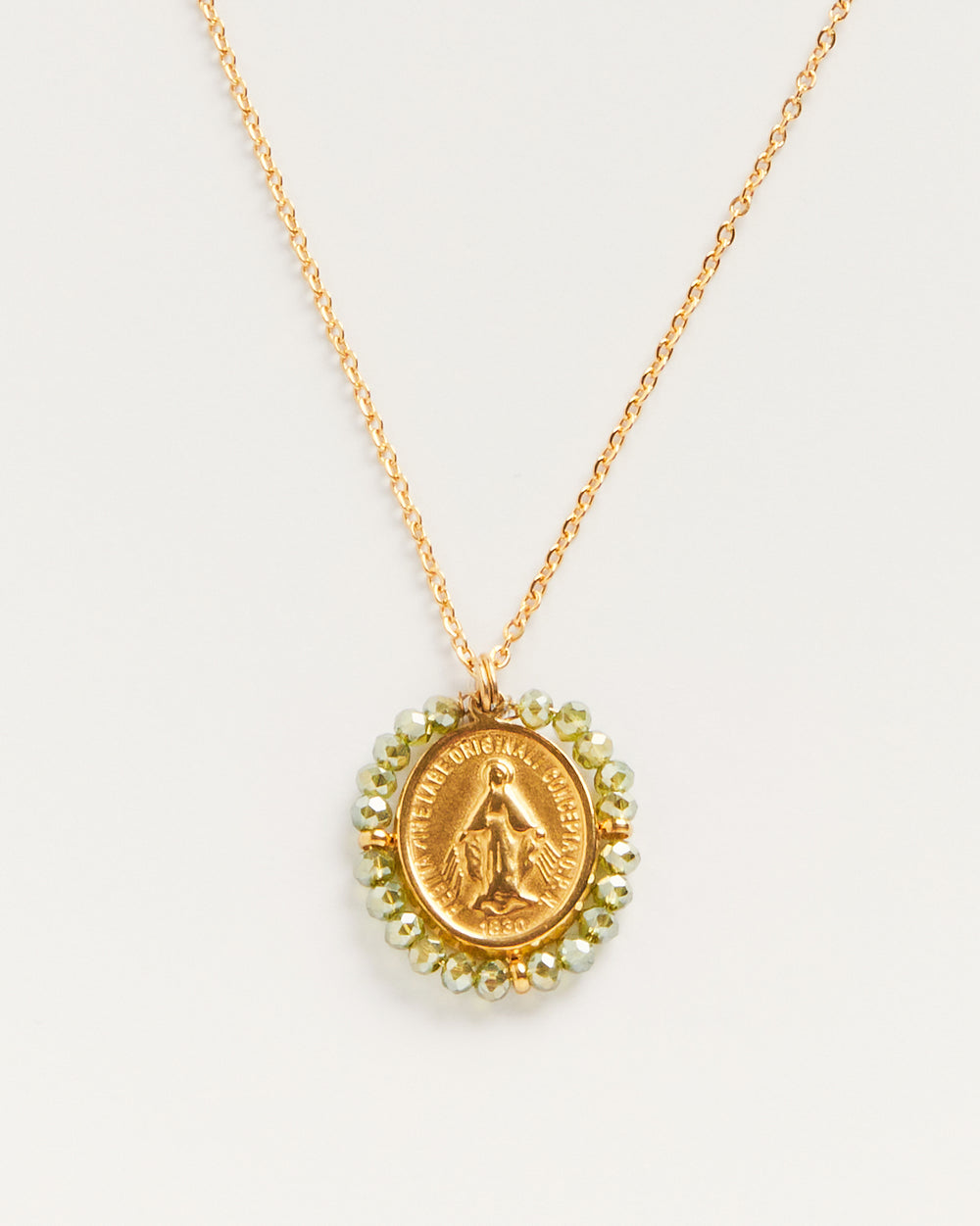 Santa Maria - Necklace Shiny Green - Palas