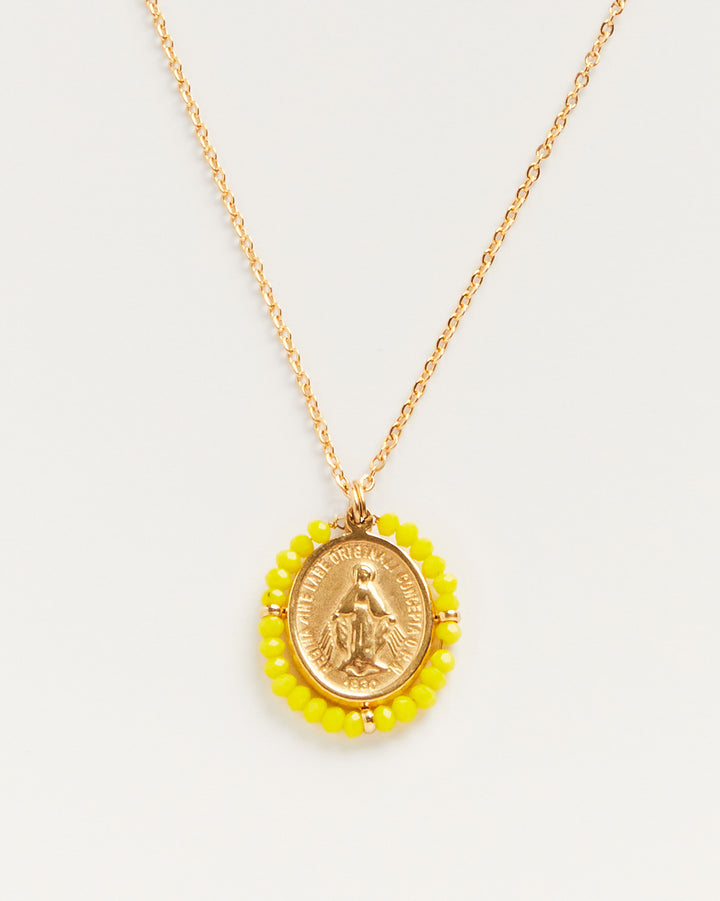 Santa Maria - Necklace Yellow - Palas