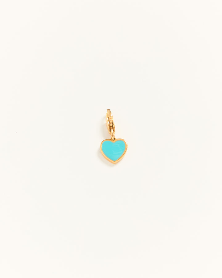 Coeur Dragé - Charm Aqua