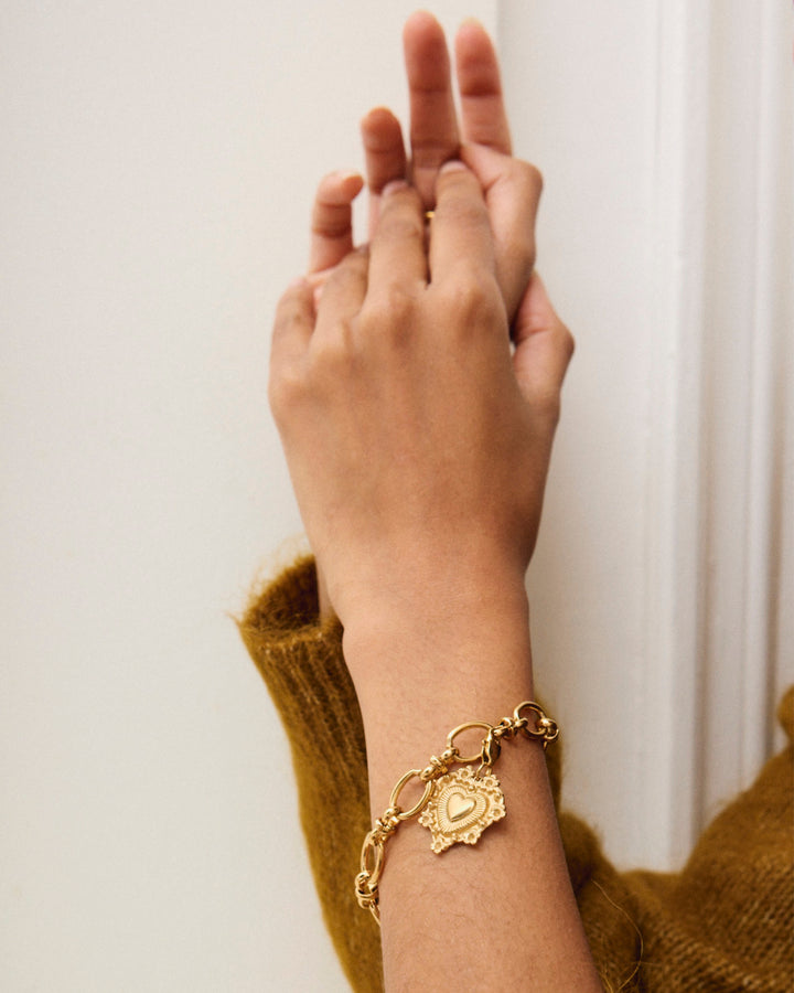 Pierrot - Bracelet & Charm Set