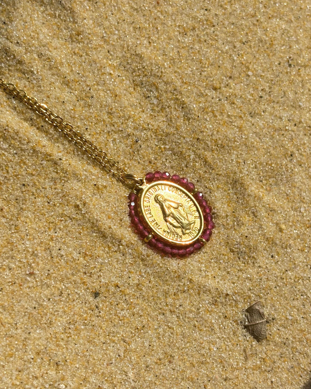 Santa Maria - Necklace Grenat