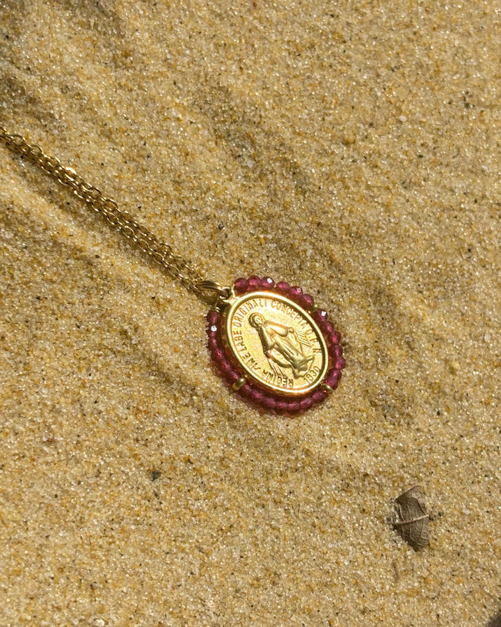 Santa Maria - Necklace Grenat