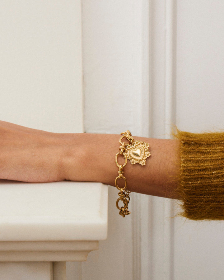 Pierrot - Bracelet & Charm Set