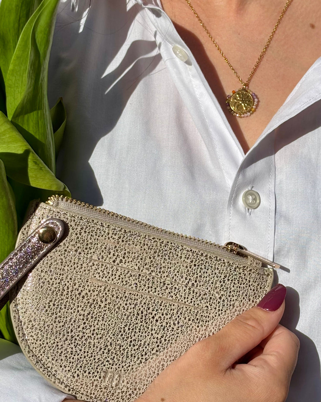 Lilac Pouch & Sunlight Medal Set