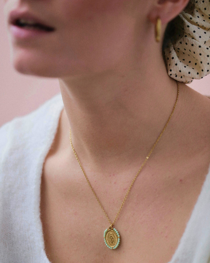 Santa Maria - Collier Opaline