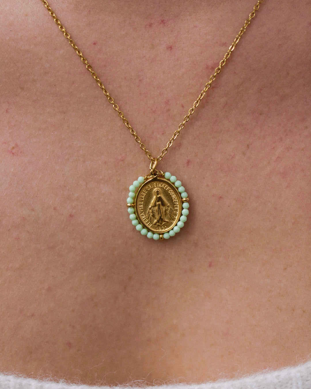 Santa Maria - Collier Opaline