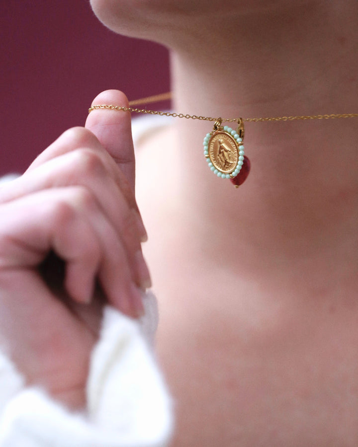 Santa Maria - Collier Opaline