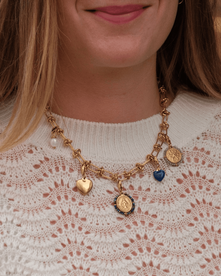 Coeur Tout Plein - Charm Gold