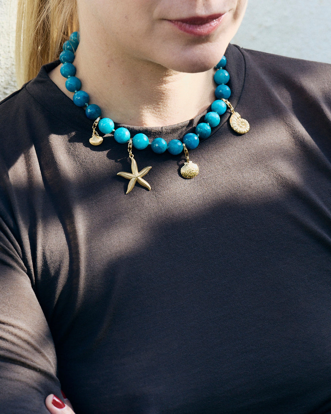 Textured Seashell - Charm