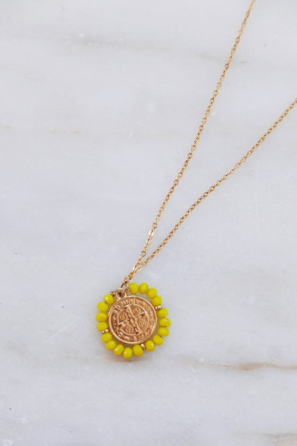 Santo Necklace - Yellow - Palas