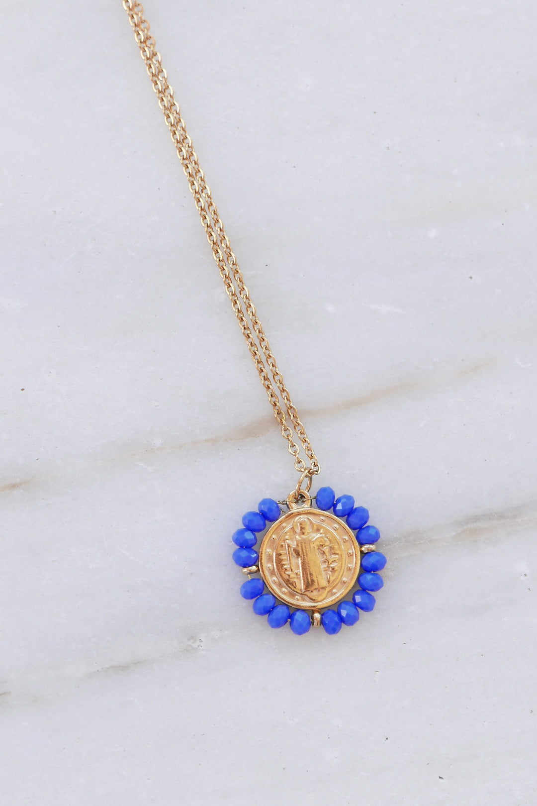 Santo Necklace - Cobalt Blue - Palas