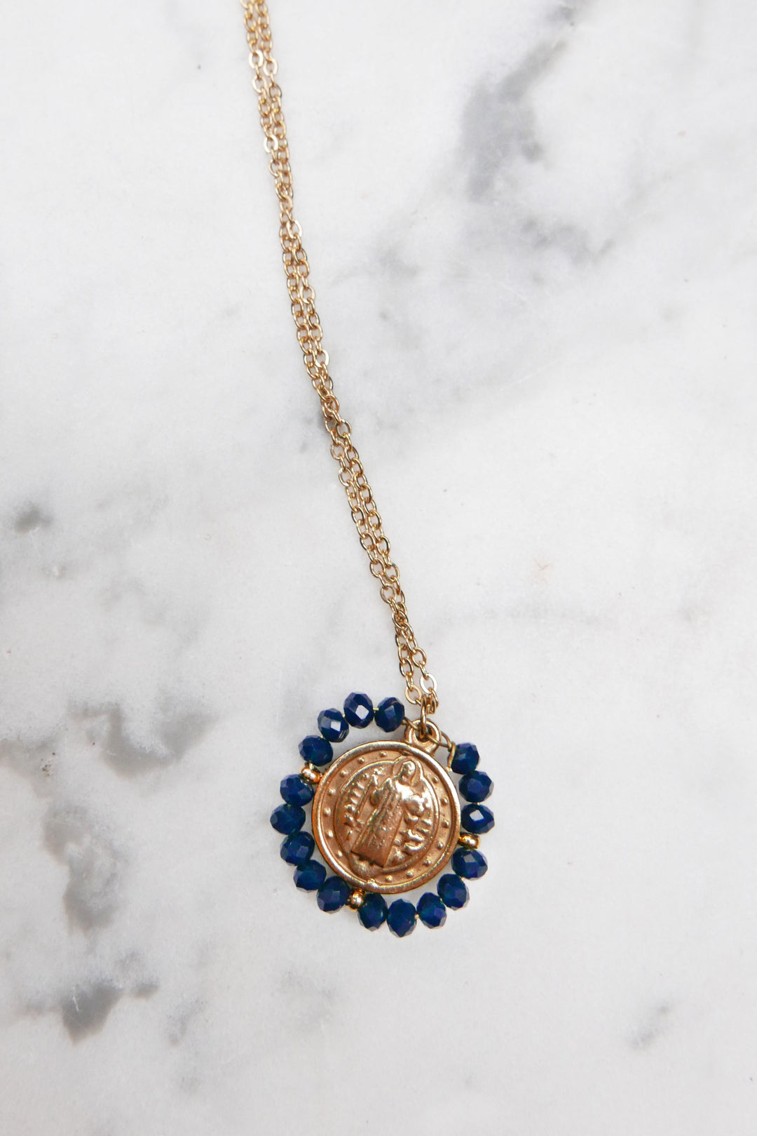 Santo Necklace - Midnight Blue - Palas